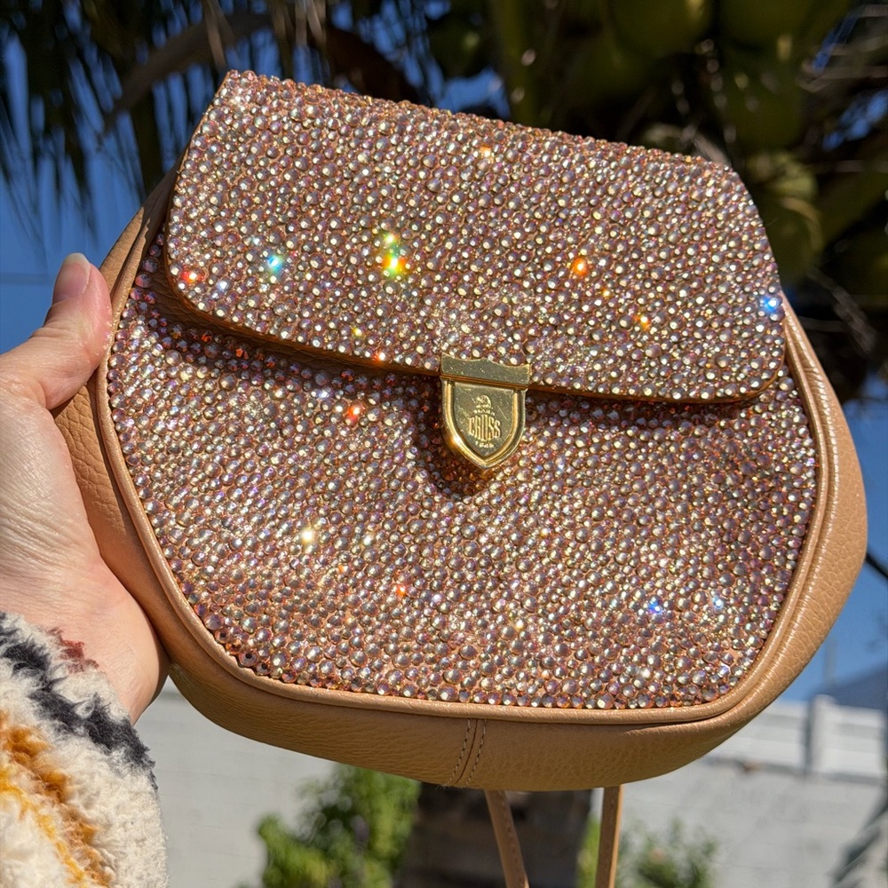 Mark Cross Rhinestoned Crossbody